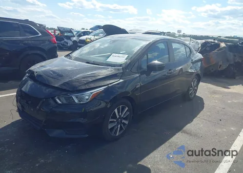 2021 Nissan Versa Sv Xtronic Cvt из США, поврежденный, VIN 3N1CN8EV5ML833533